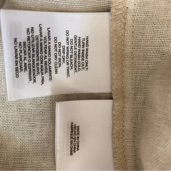 Shimmering Cream Blouse Anne Klein M - Picture 5 of 5